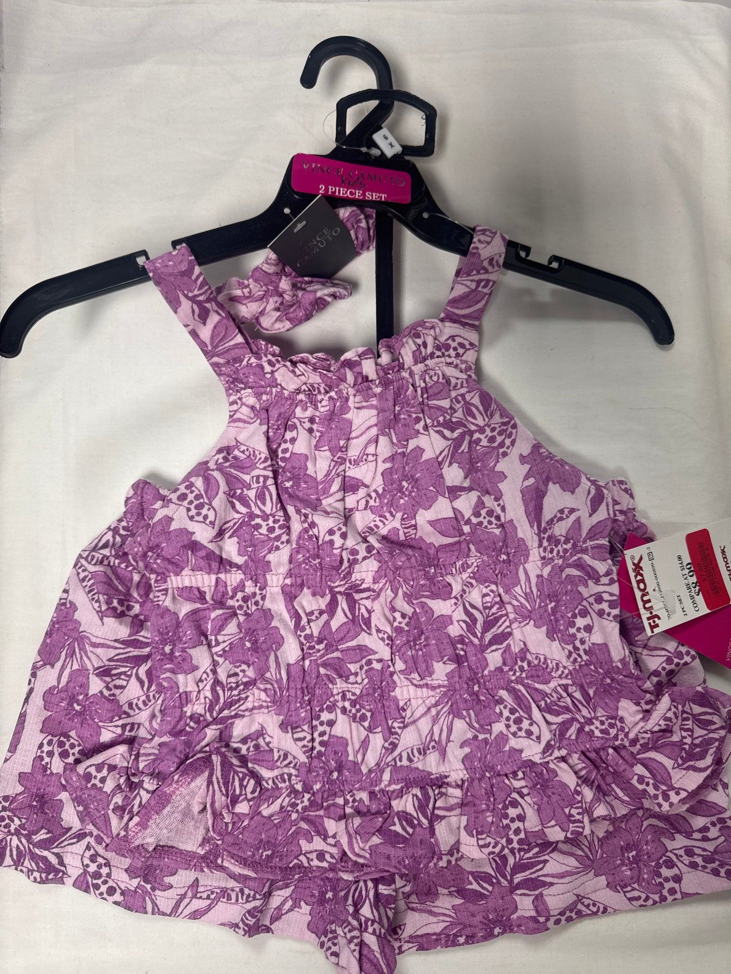TJMAXX Vince Camuto Girls 2pc Purple
