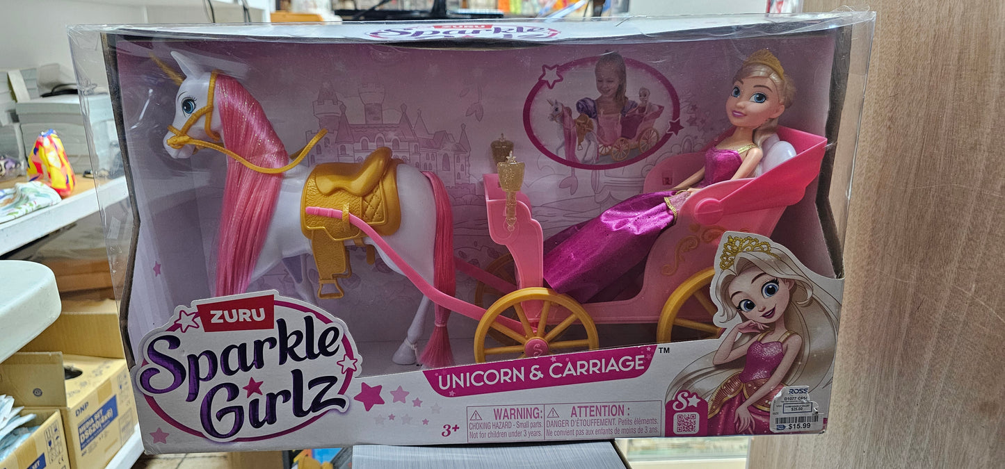 Zuru Sparkle Girls unicorn & carriage