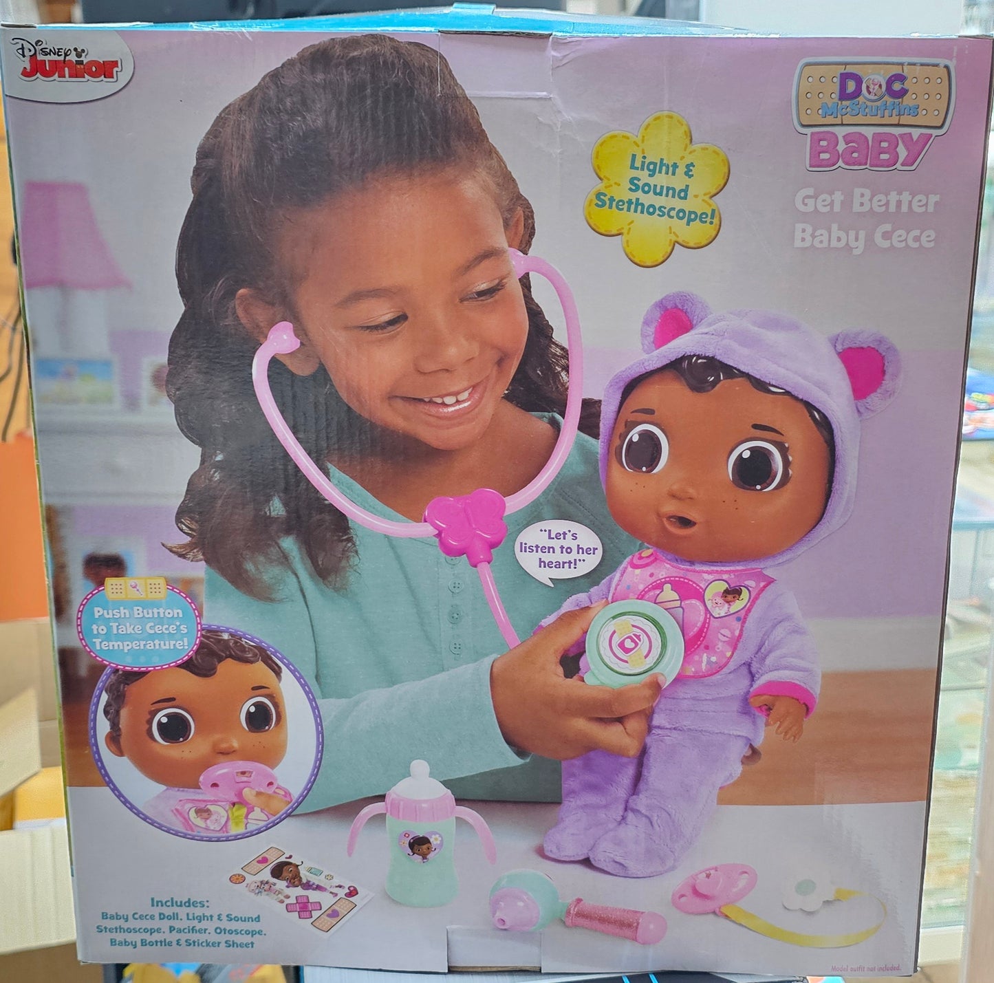 Doc McStuffins Baby get better baby Cece