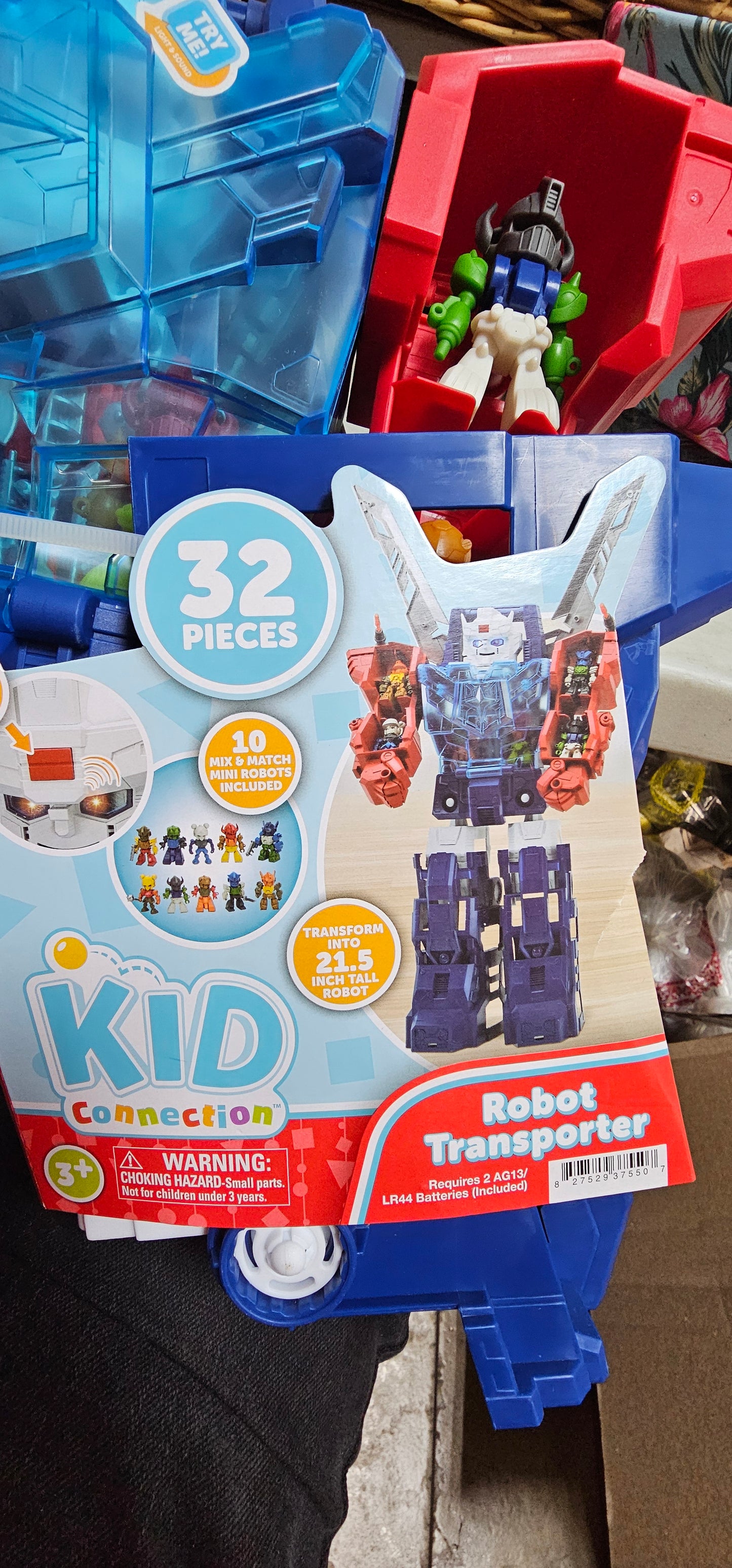 Robot Tranporter Kid Connection