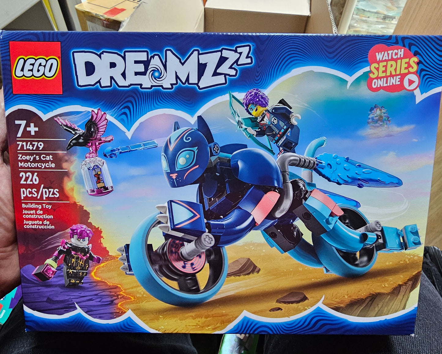 Lego 71479 Joey's cat motorcycle