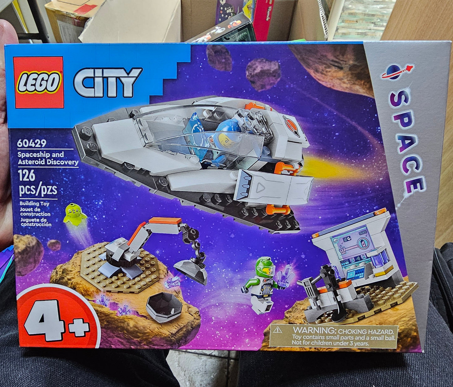 LEGO 60429 SPACESHIP AMD ASTEROID DISCOVERY
