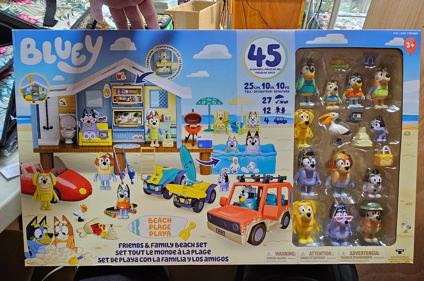 Bluey Freinds & Family Beach Set