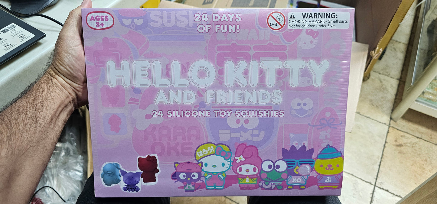 Hello Kitty 24 SiliconeToy Squishers