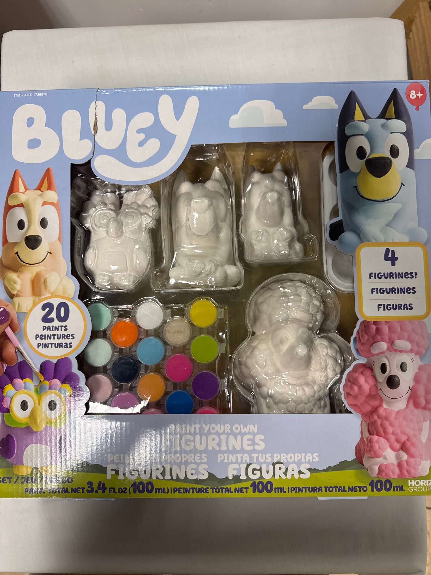 Bluey Paint your own figures