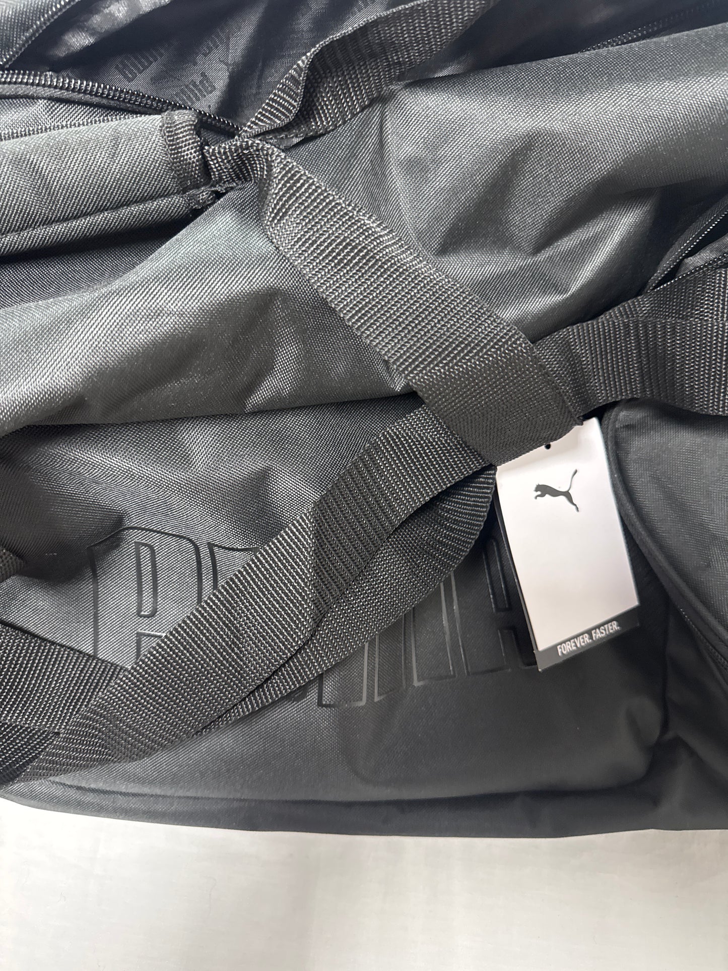 Puma Black Duffle Bag