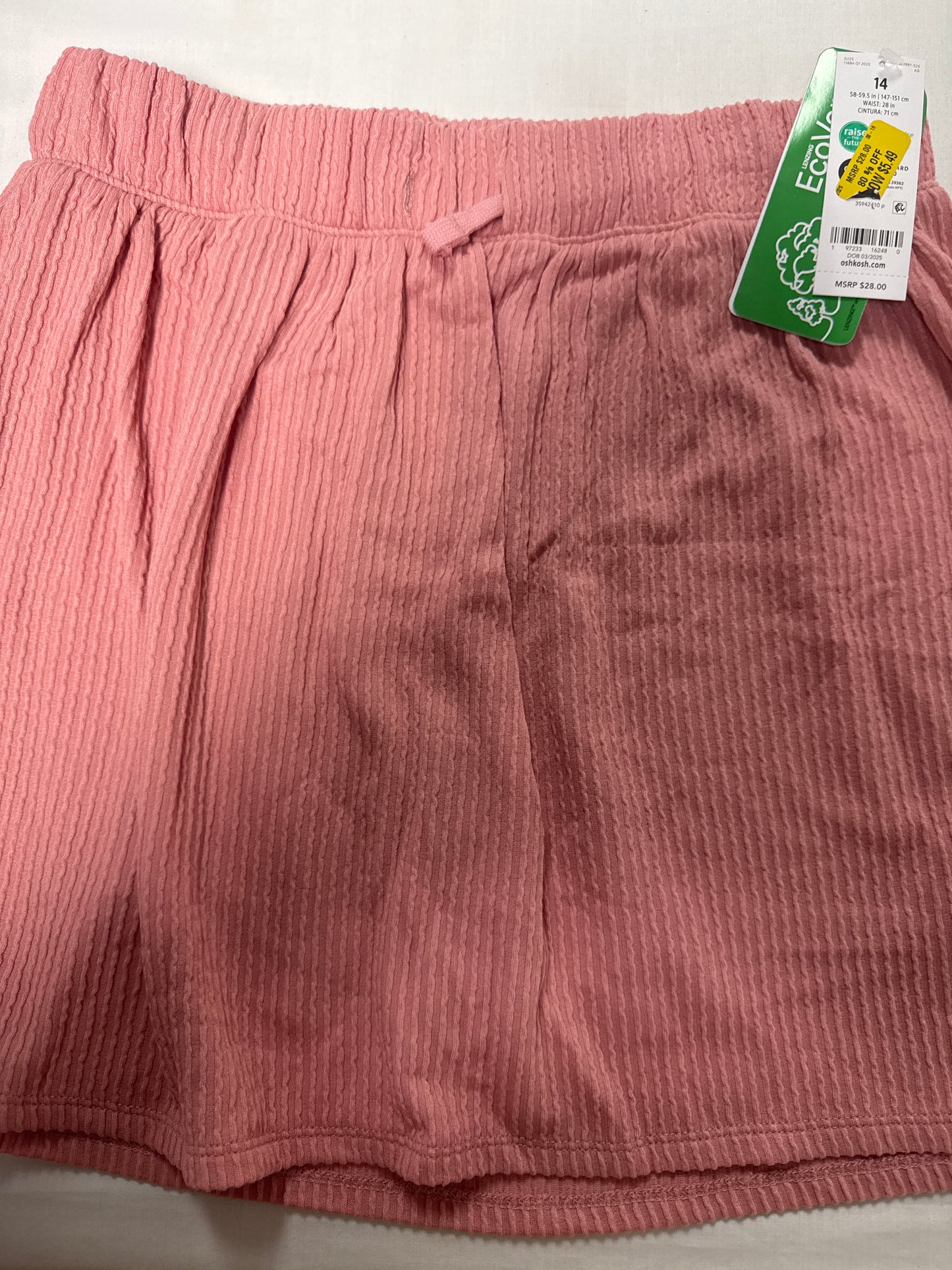CARTERS Corduroy Dark Pink Skirt