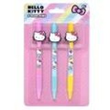 No Miniso Hello Kitty 3pk Pens with Rubber Character