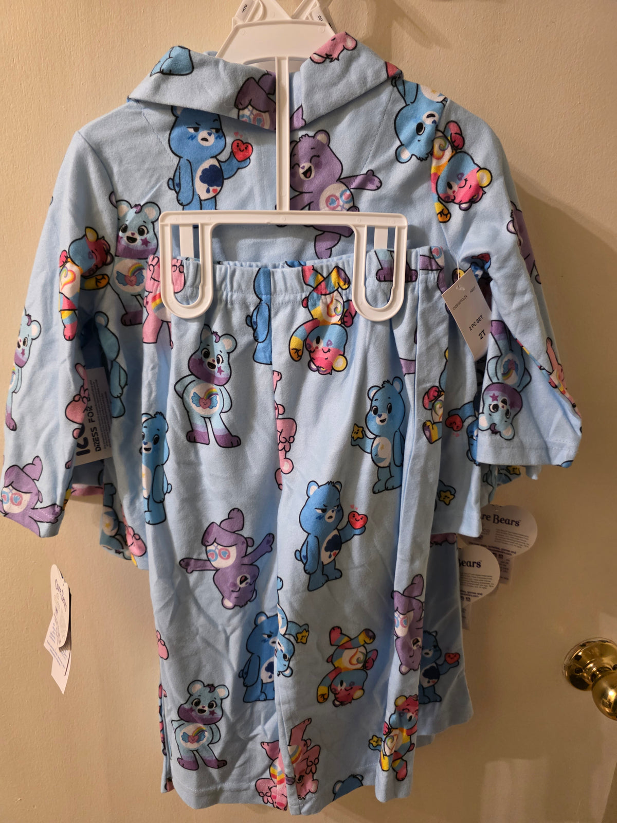CareBears Pajamas 2 piece set blue Ross Hnl 2026