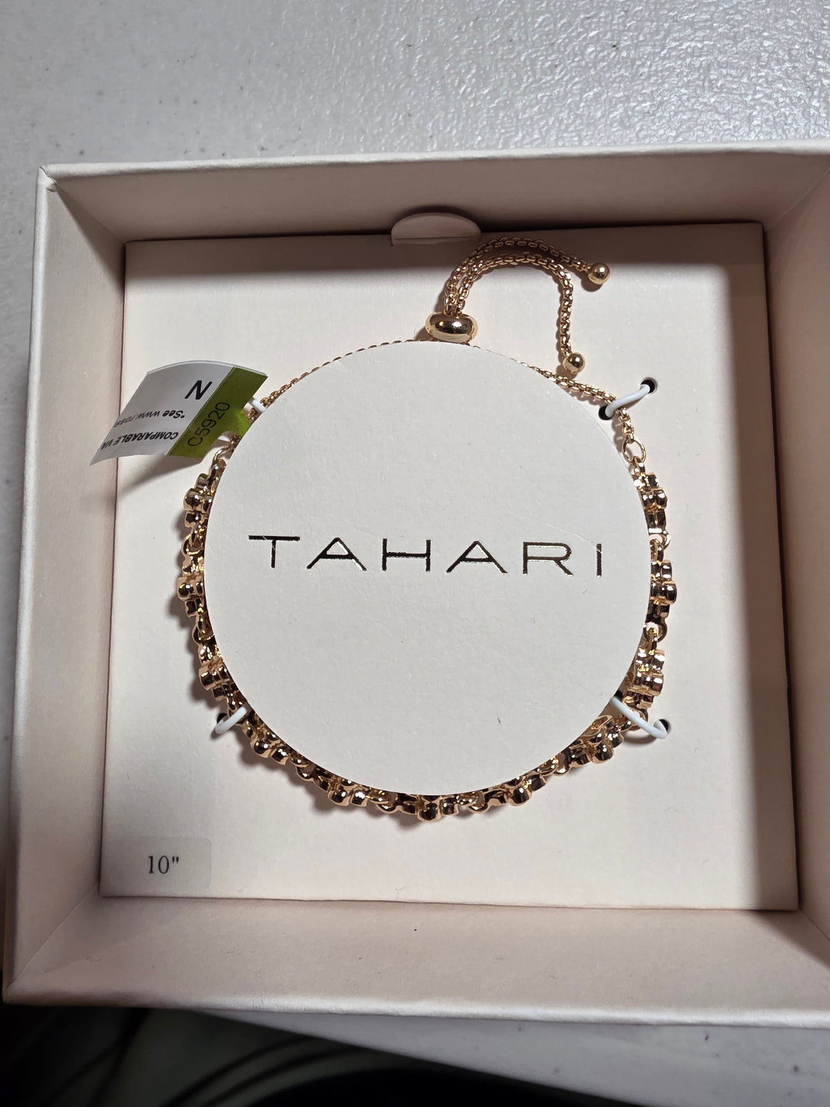 Tahari gold bracelet D1657 Ross hnl 2026