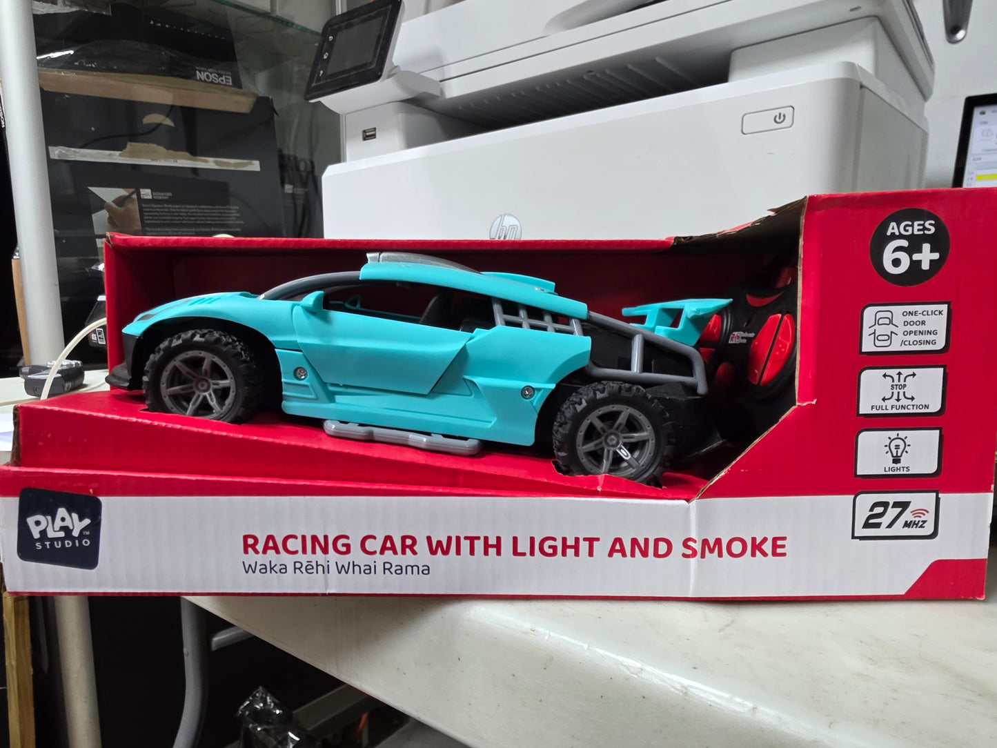 Play Studio Racing Car with light and Smoke NZ