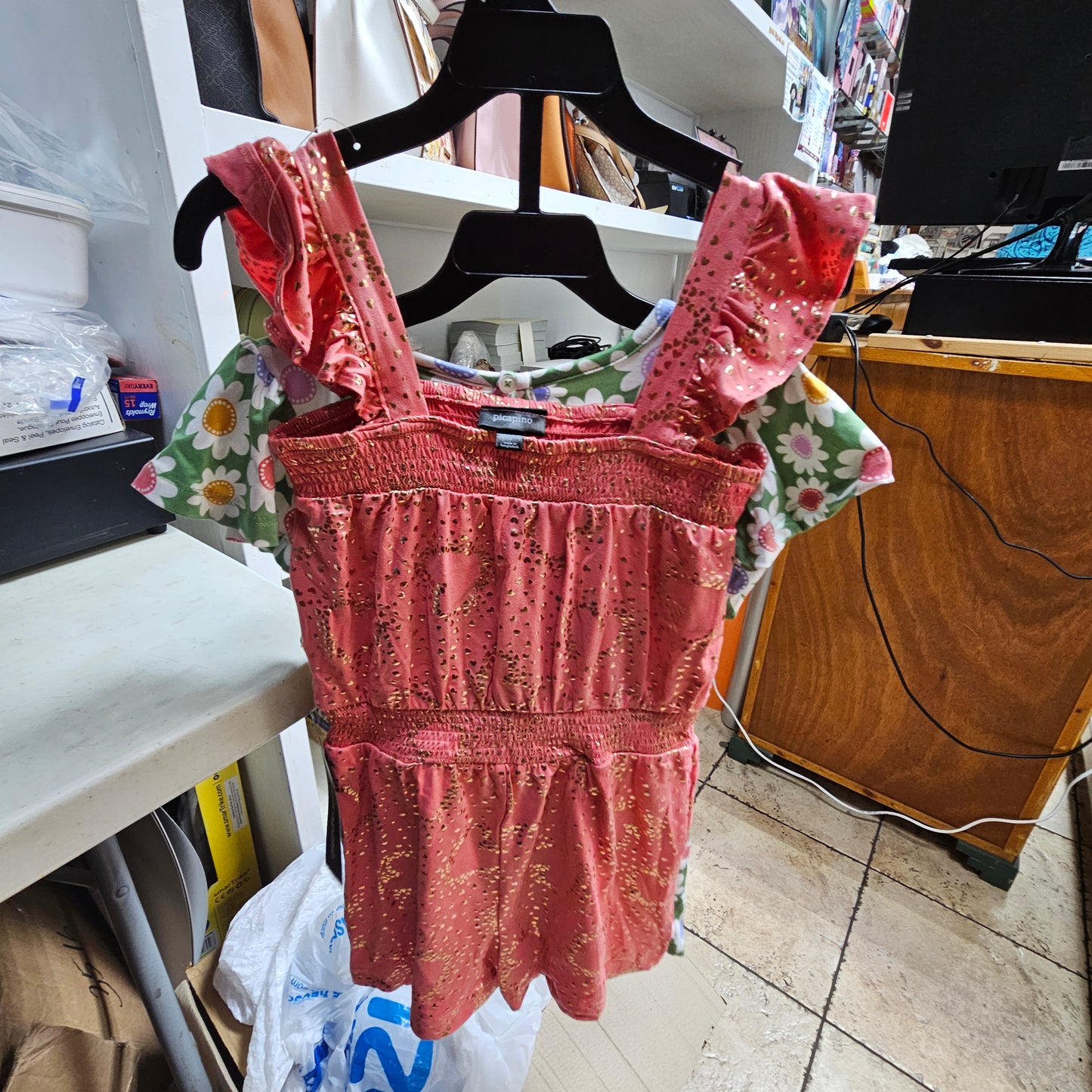 Girls dress Picapino 2 piece size 4