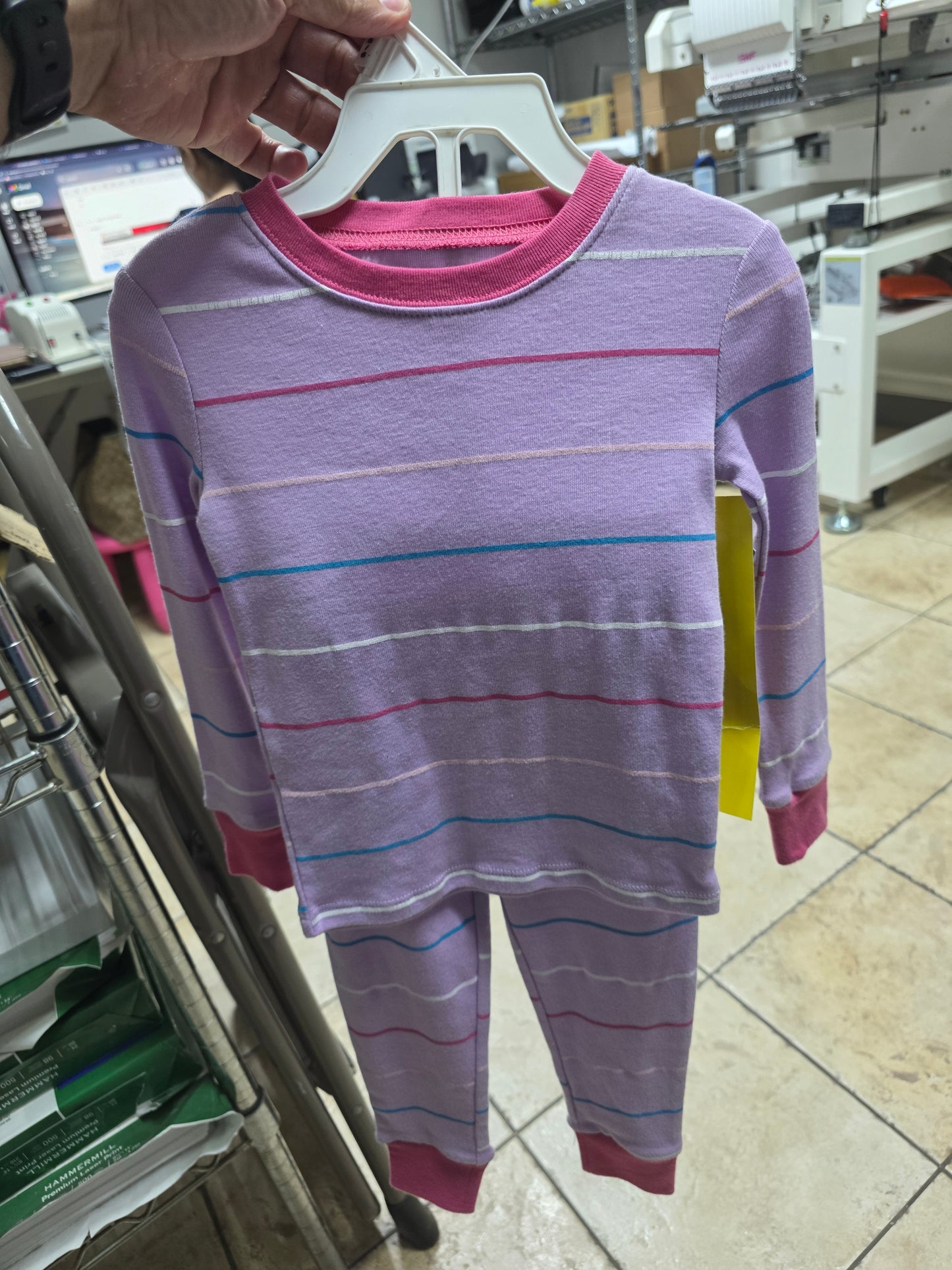 Toddler Pajamas purple crocus jcp 30706870042