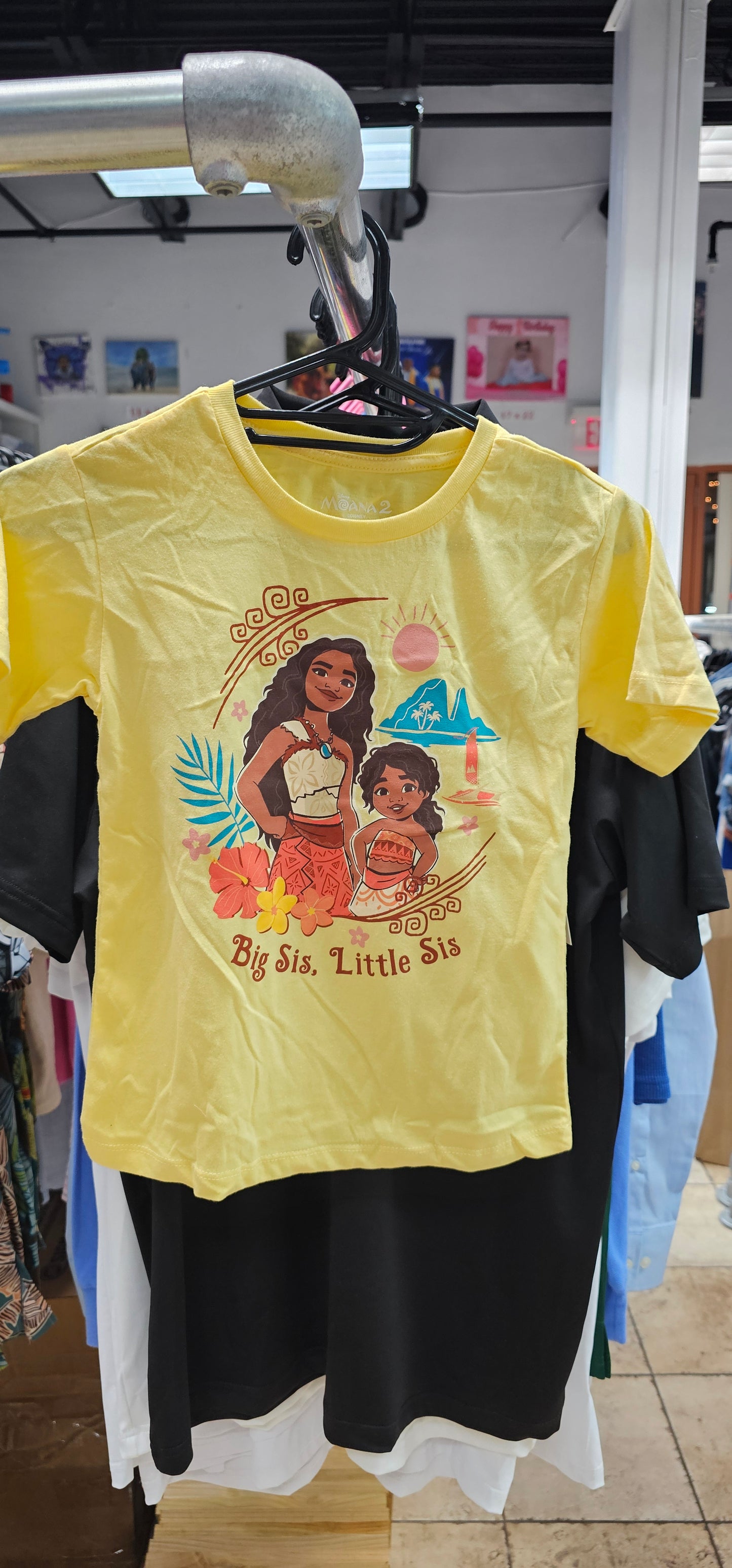 WM Moana and Maui T's Boys and Girls Disney