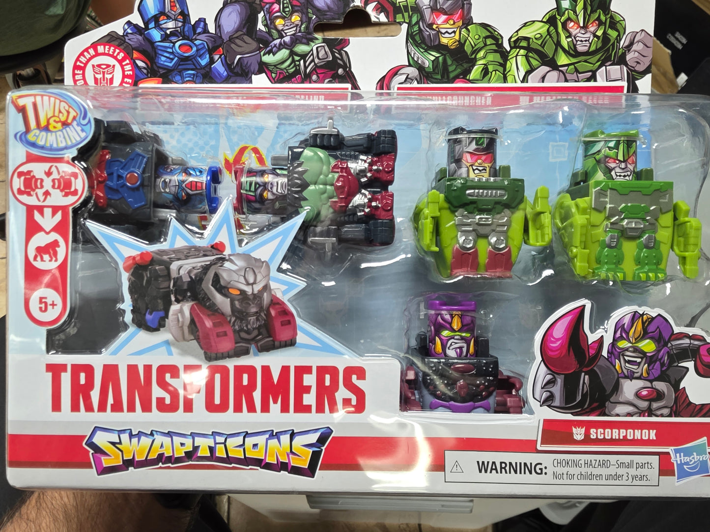 Transformers Swapticons 6 pack Optimus primal