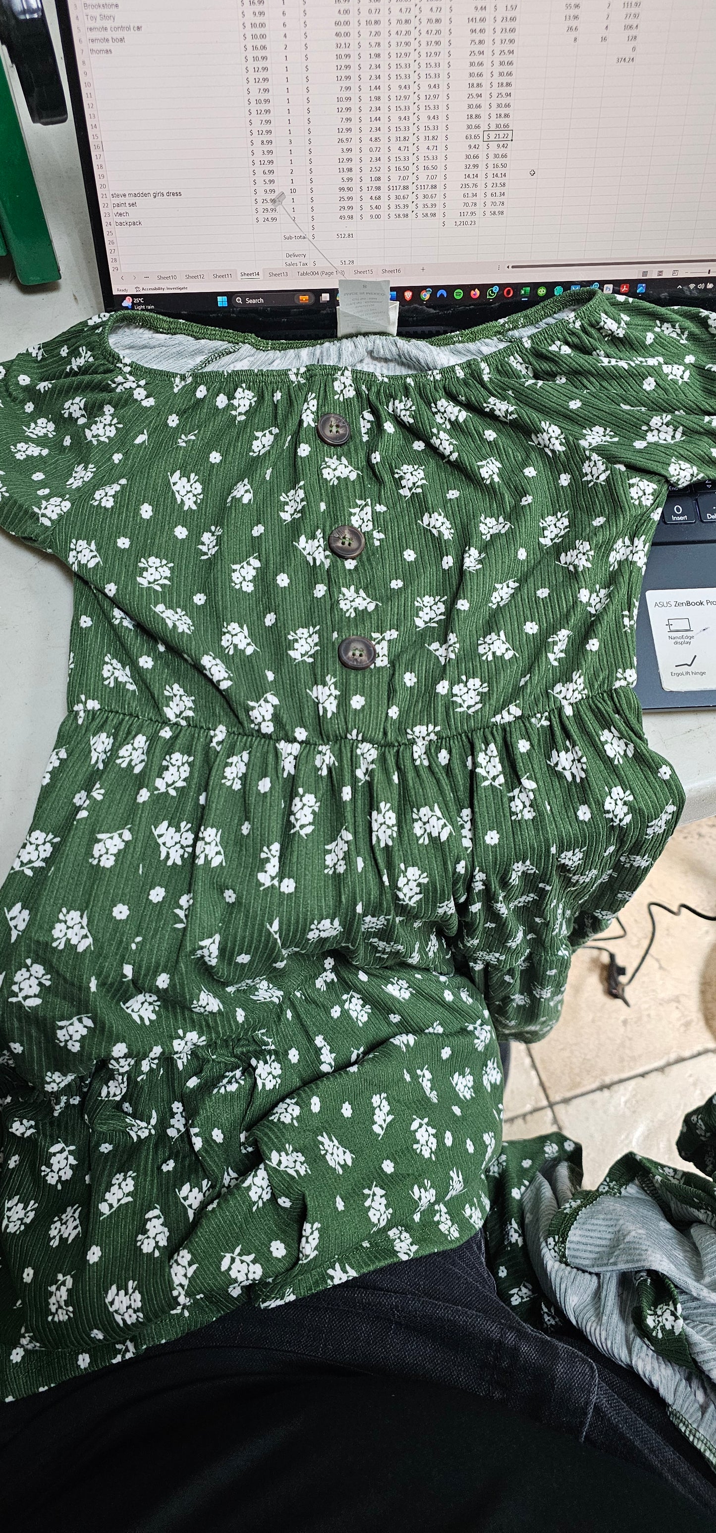 Girls dress Heart and Arrow 8-7-12 sizes