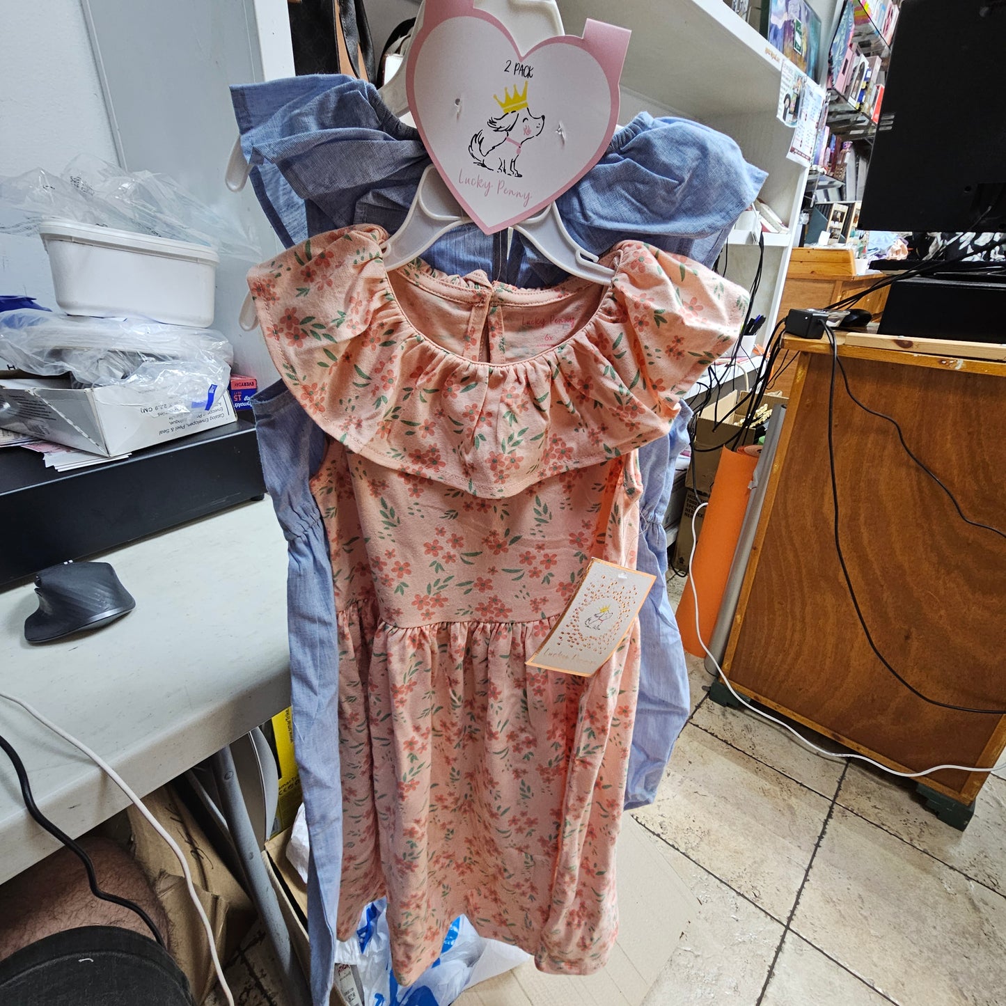 Lucky Penny 2 Piece size 6x 2 dresses Girls dress