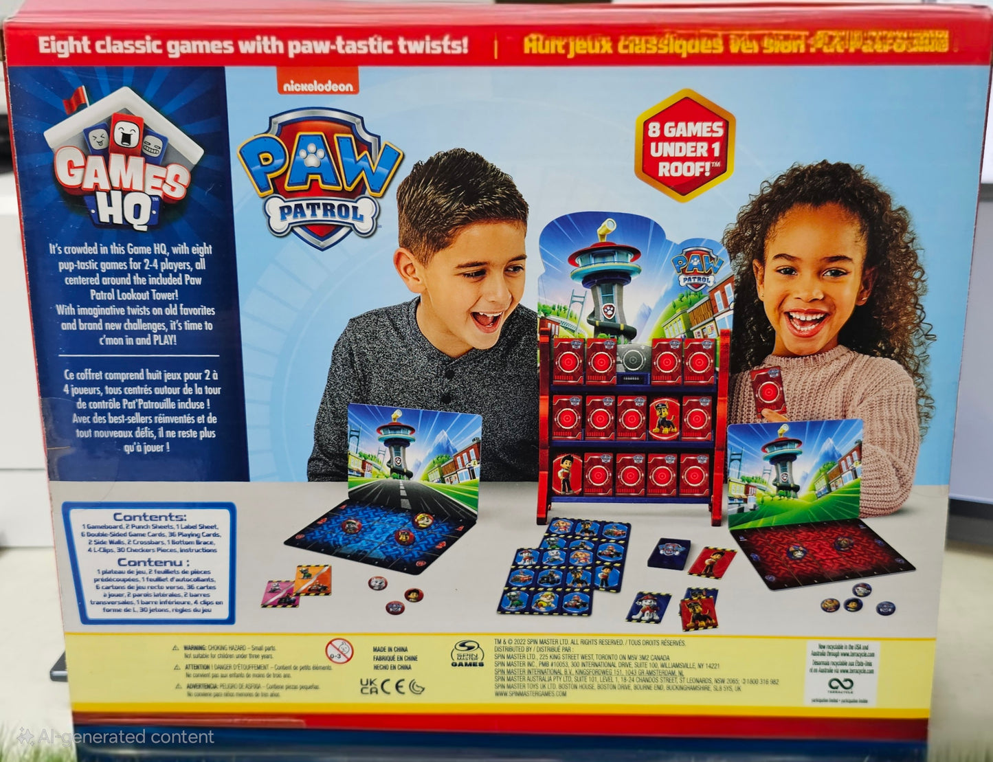 Paw Patrol 8 games under 1 roof. 3148