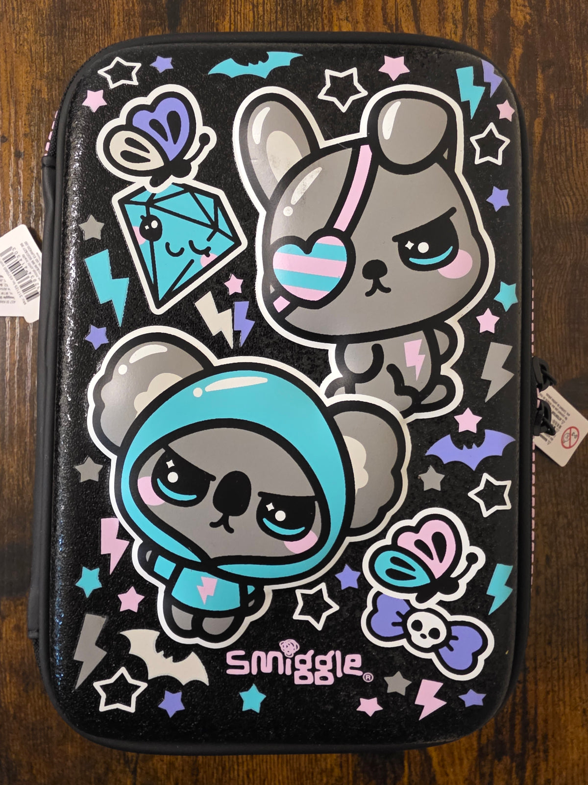 Trailblazer Hardtop Character Pencil Case patch bunny mean bunny