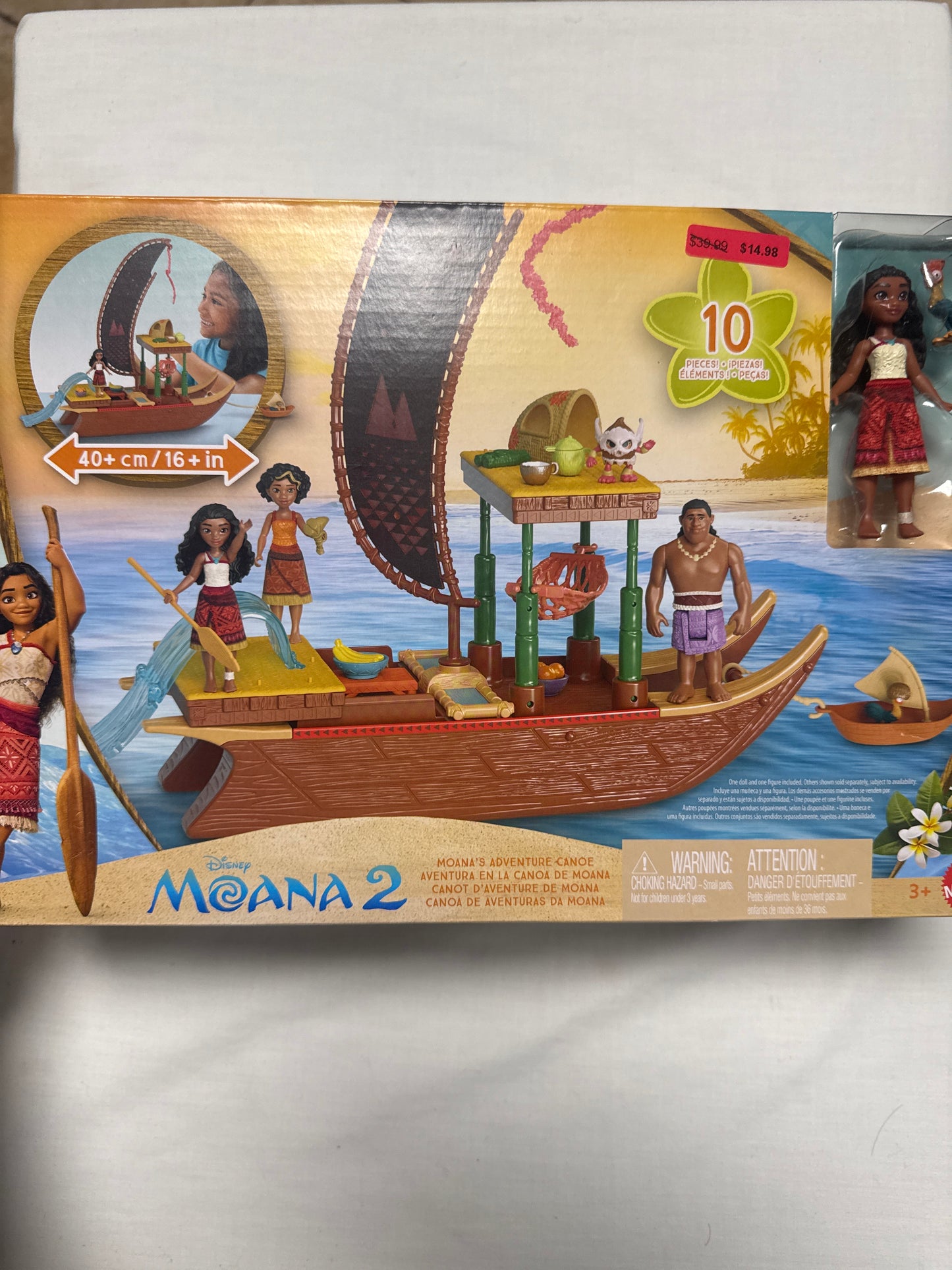 Moana 2 Adventure Canoe