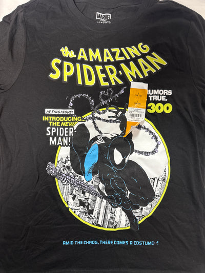SYMB Spiderman Black L(10-12)