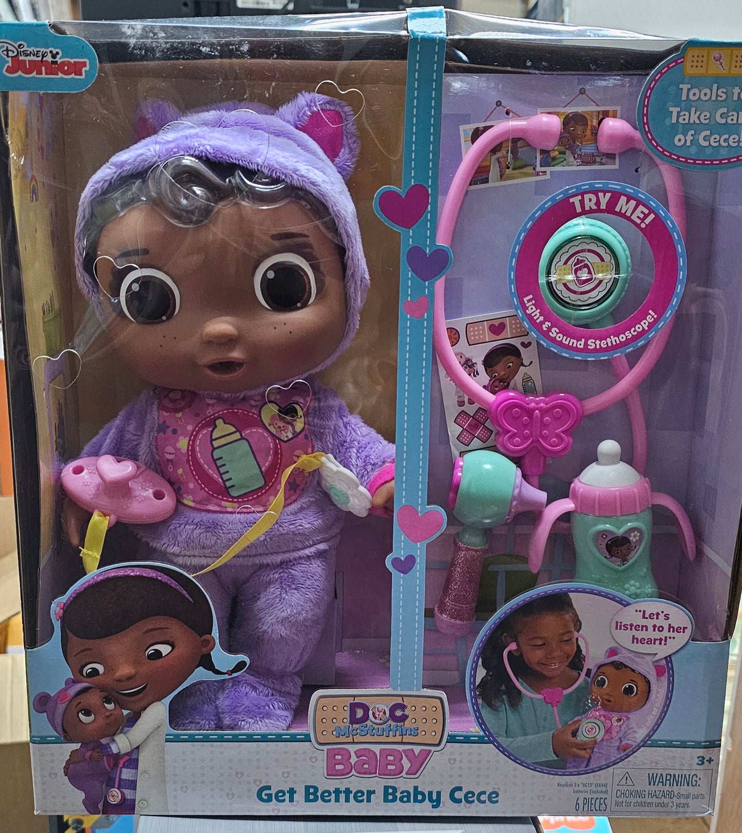 Doc McStuffins Baby get better baby Cece