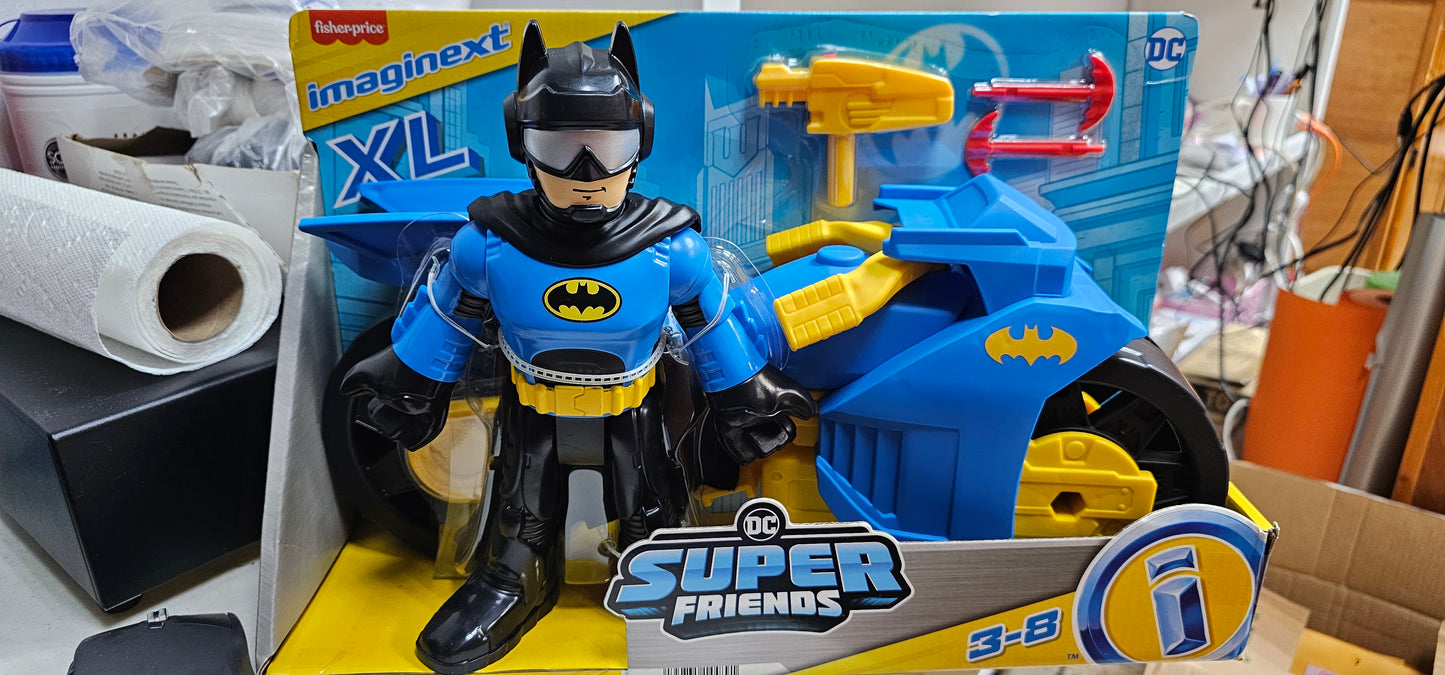 Imaginext Fisher Price Batman and Batbike