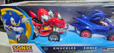 Sonic the Hedgehog pull back racers
