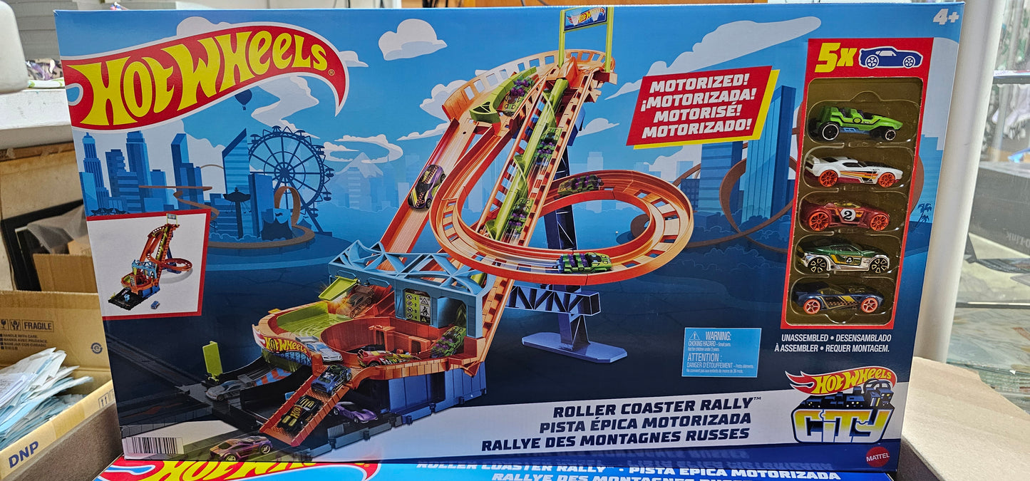 Hot Wheels Roller Coaster Rally