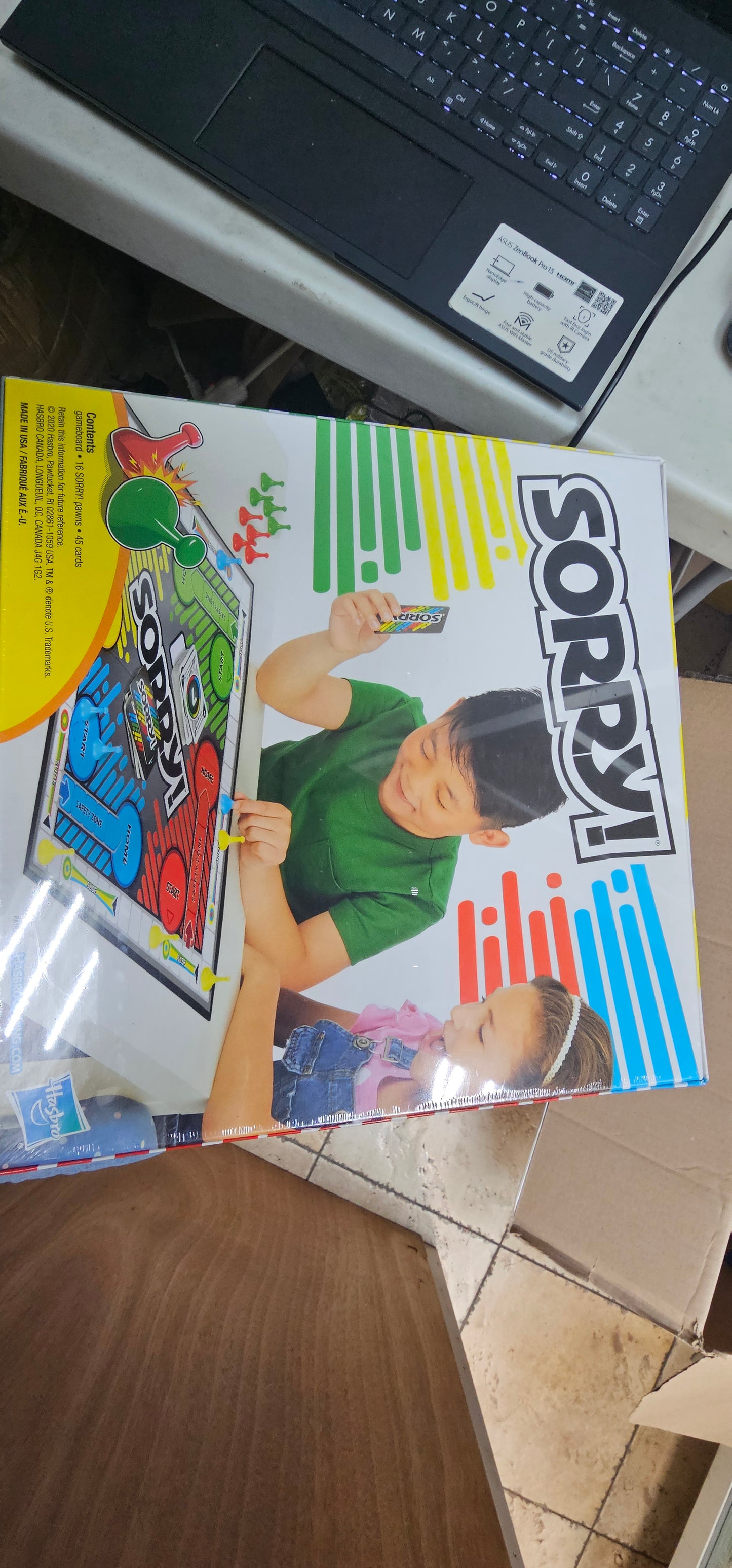 Sorry board game