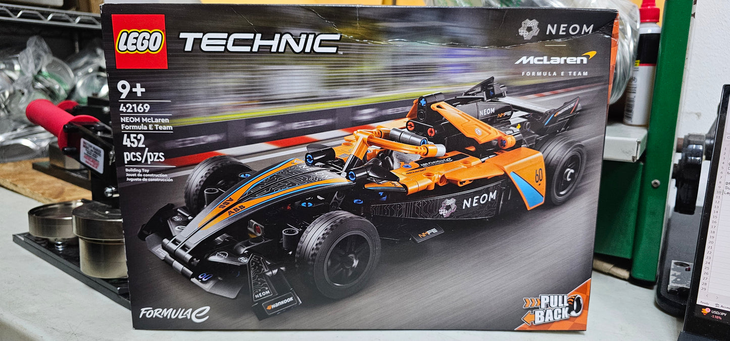 Lego 42169 Noem McLaren formula E Team