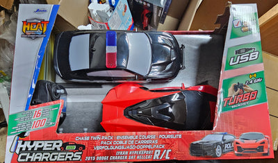 Jada Hyper Charger chase twin pack RC Car