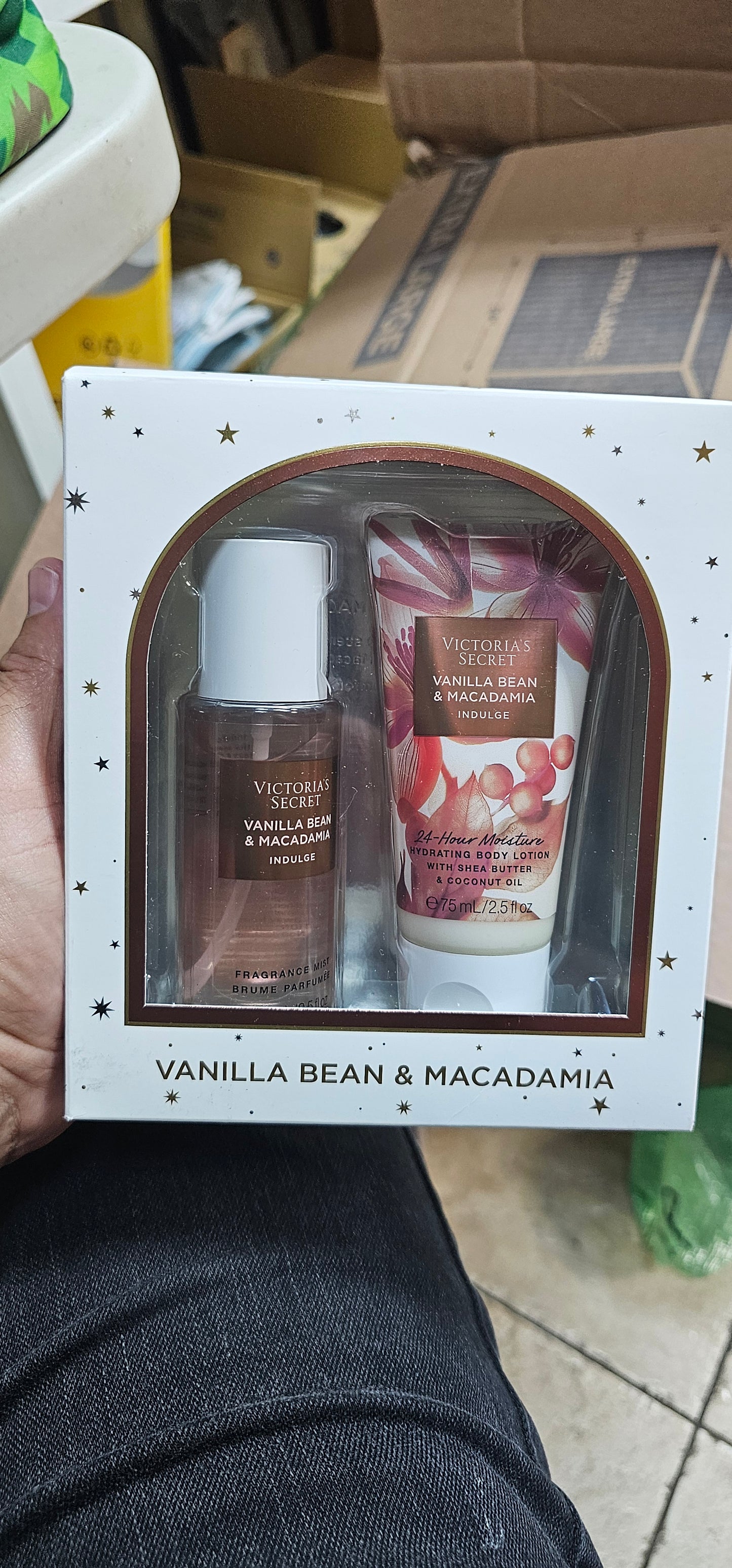 VS Vanilla Bean & Macadamia lotion and scent