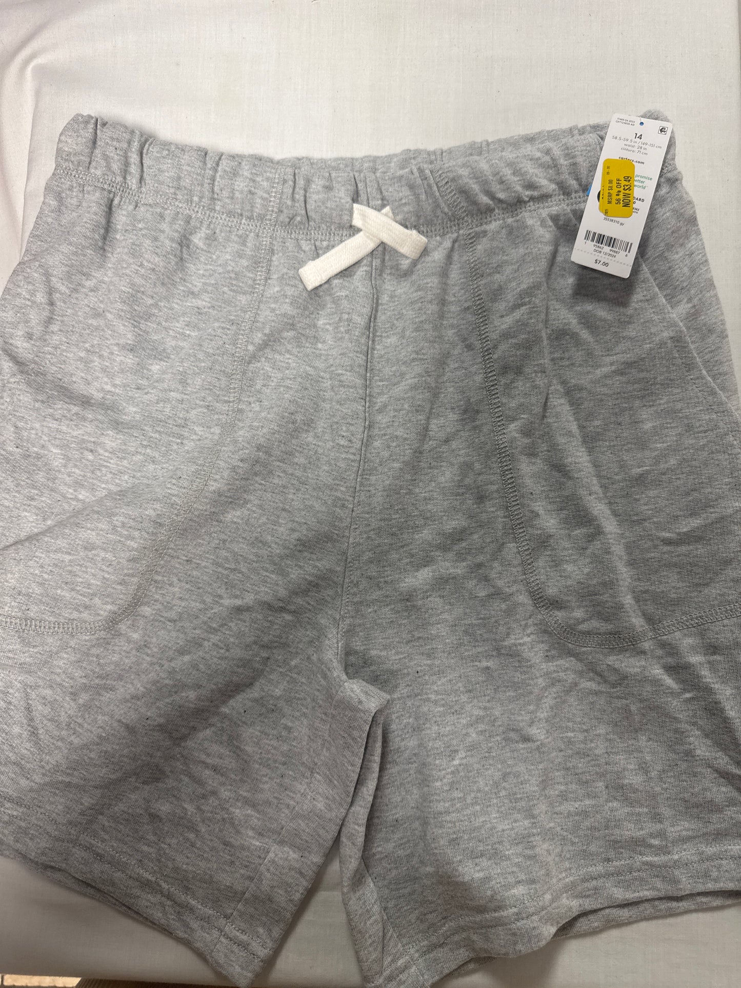 CARTERS GREY SHORTS