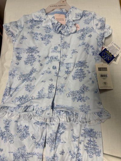 TJMAXX Laura Ashley 2pc Girls Pajama Icy Garden