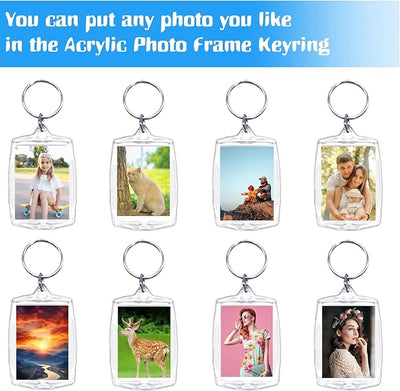 2.16x1.5inch acrylic keychain