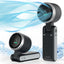 Handheld battery powered fan turbo