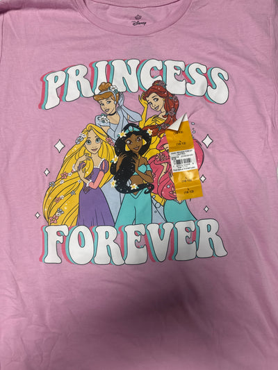Disney Princess Shirt Light Pink L(10-12)