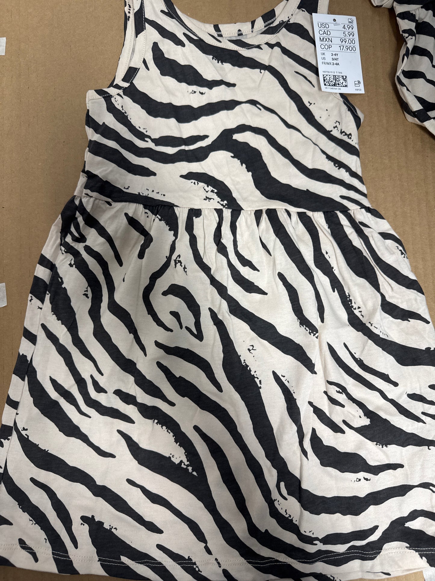 H&M 1157735 STRIPES DRESS