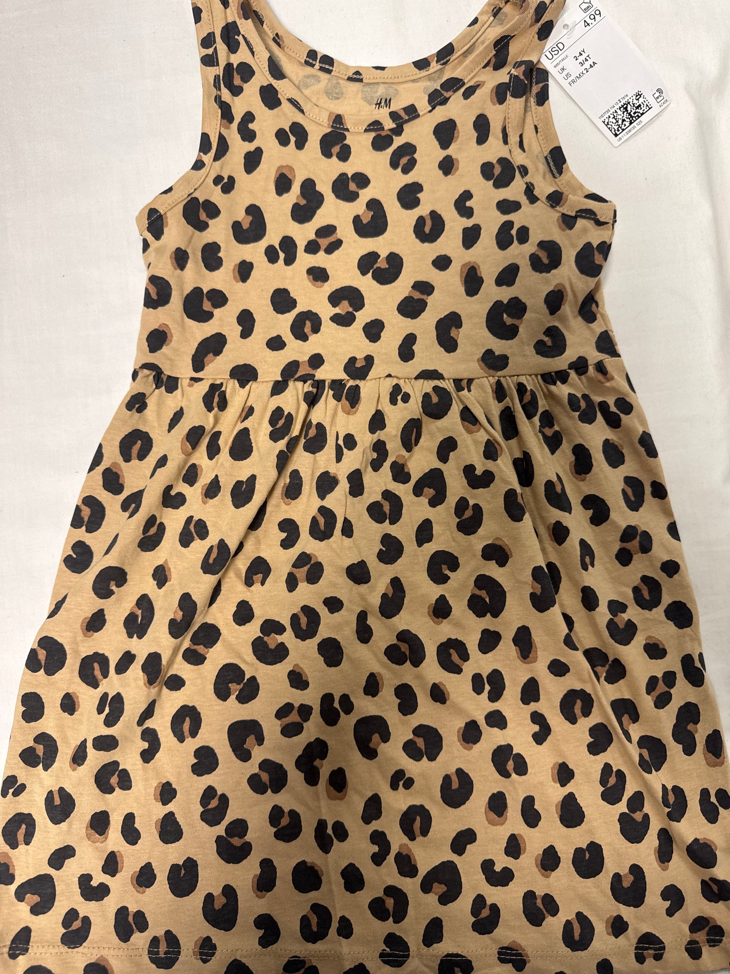 H&M 1157735 LEOPARD DRESS
