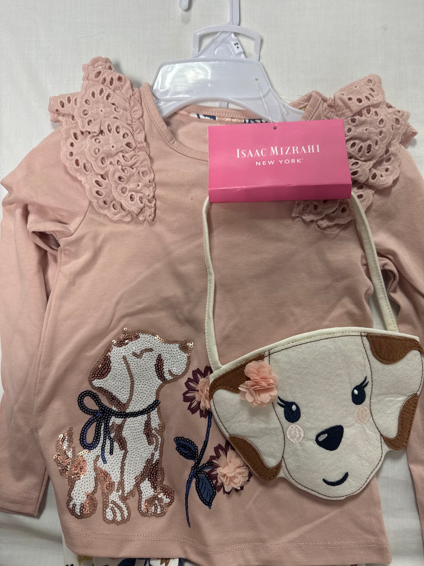TJMAXX Isaac Mizrahi Girls 2pc with Doggy Purse