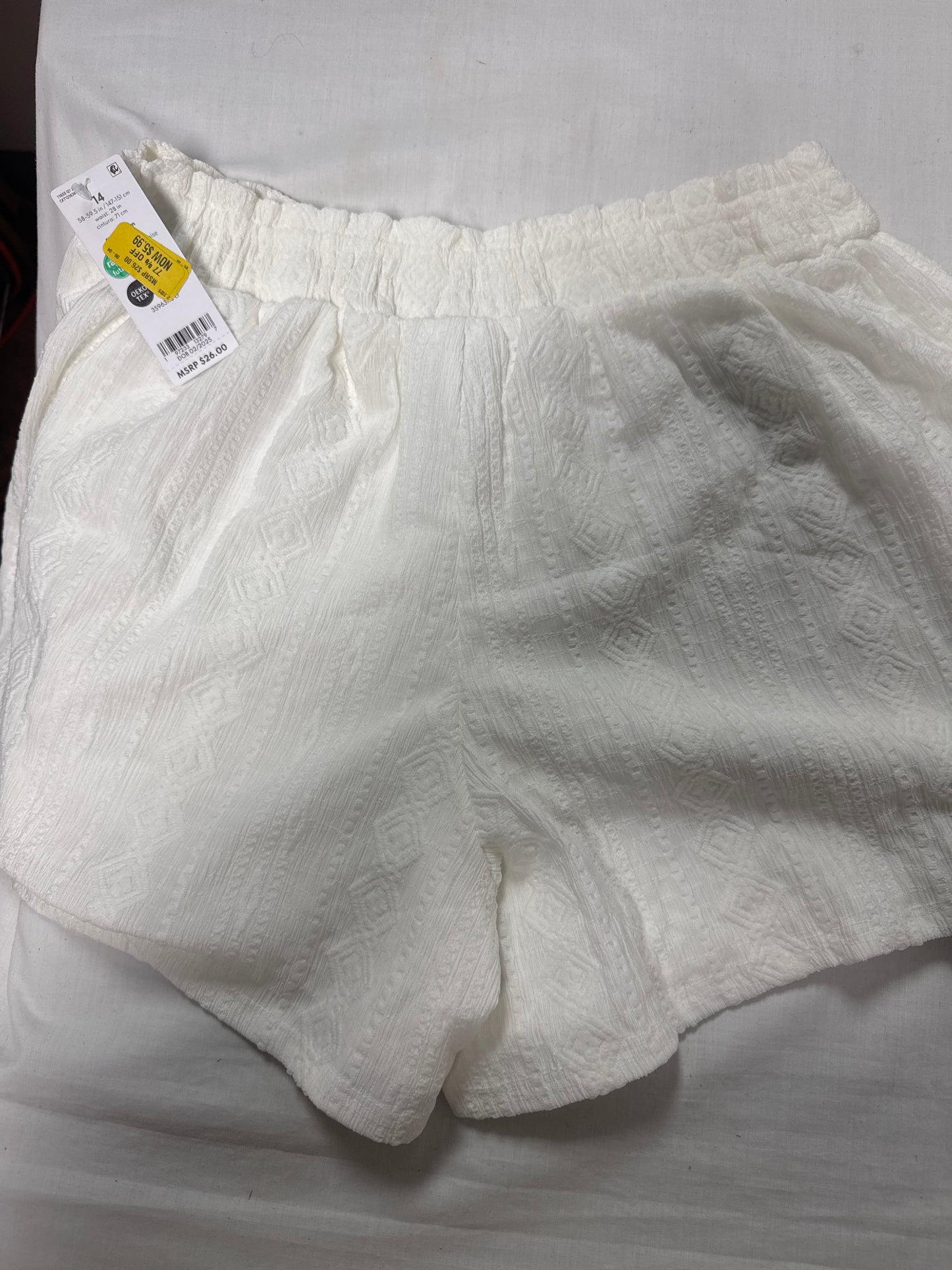 CARTERS WHITE SKIRT