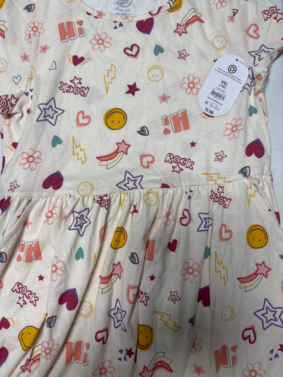 Wonder Nation White Dress Fresh Ivory XXL(18)