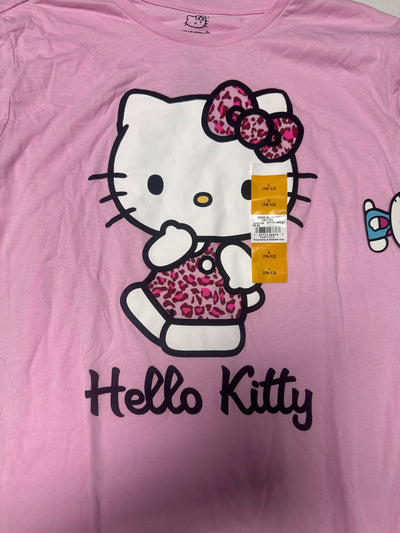 Pink Hello Kitty Shirt L(10-12)