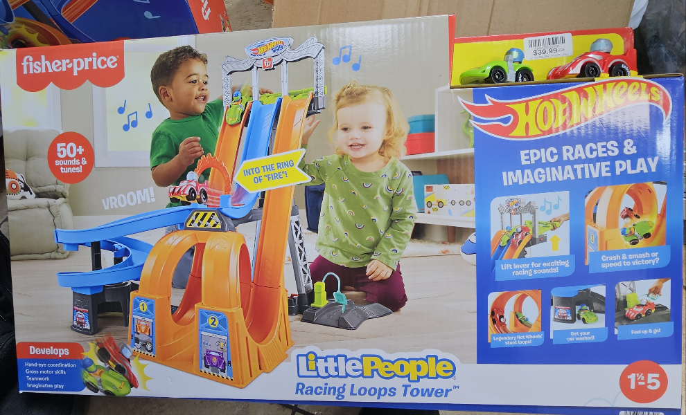 Fisher Price Little People Racing Loops Tower