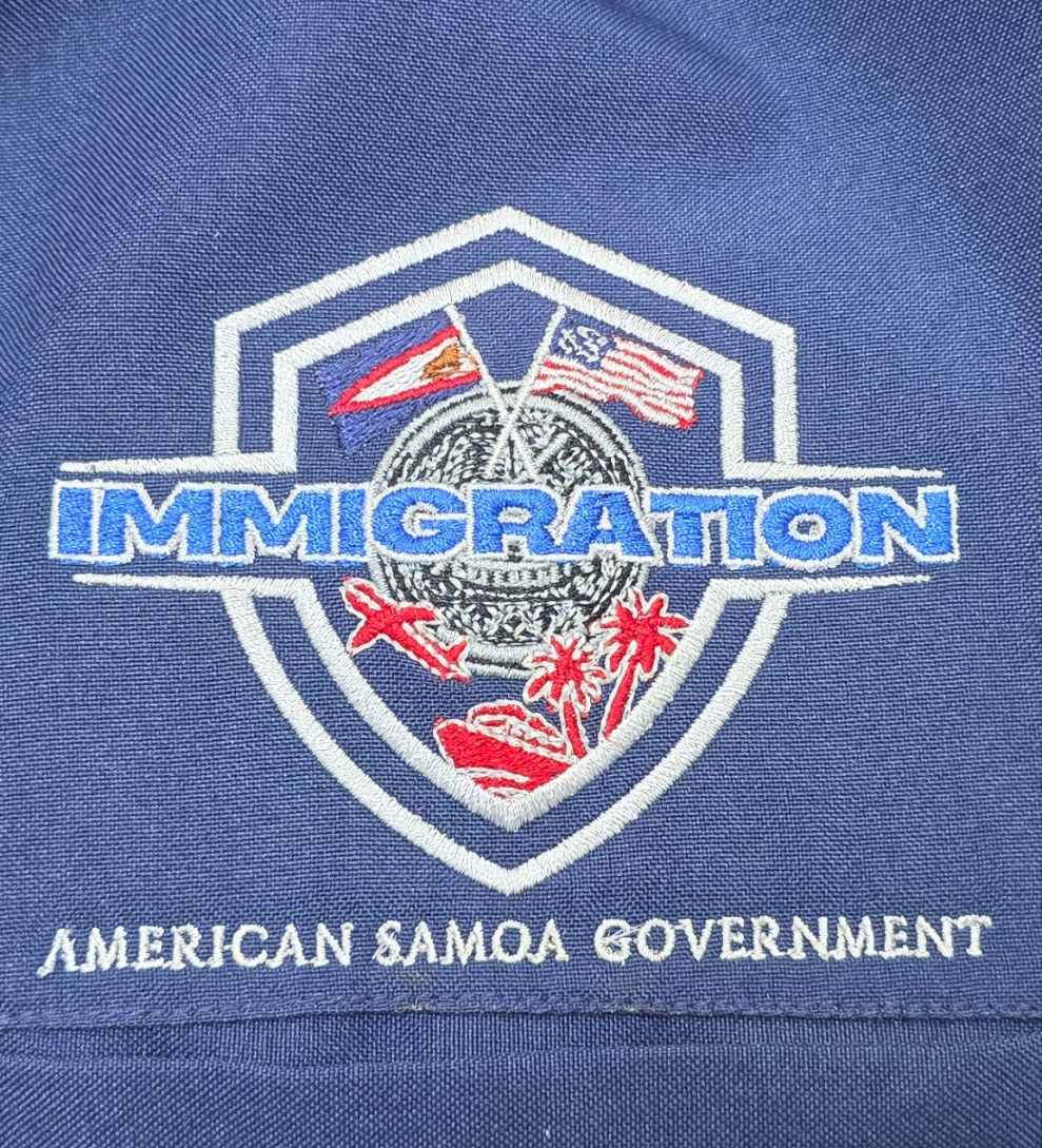 Embroidery ASG Immigration Logo