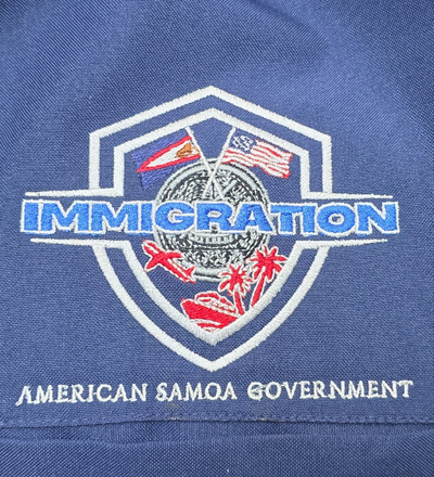 Embroidery ASG Immigration Logo