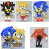 Sonic 9" Basic Plush Asst with hangtag in pdq - wave 10
