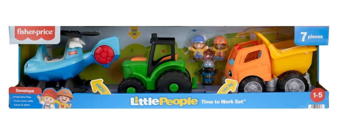 Fisher Price LP Time to Work Set