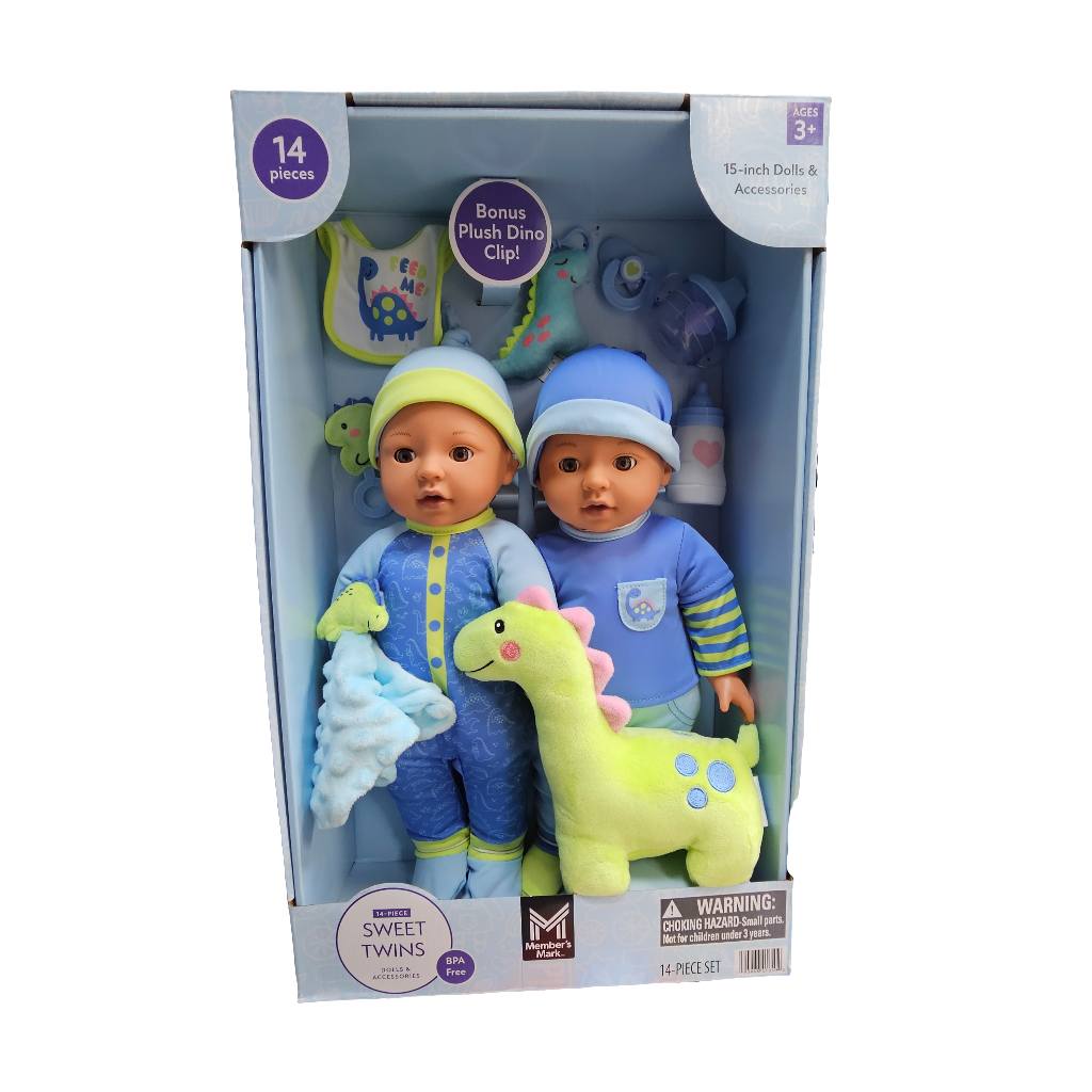 MM Sweet Twins Dolls & Accessories
